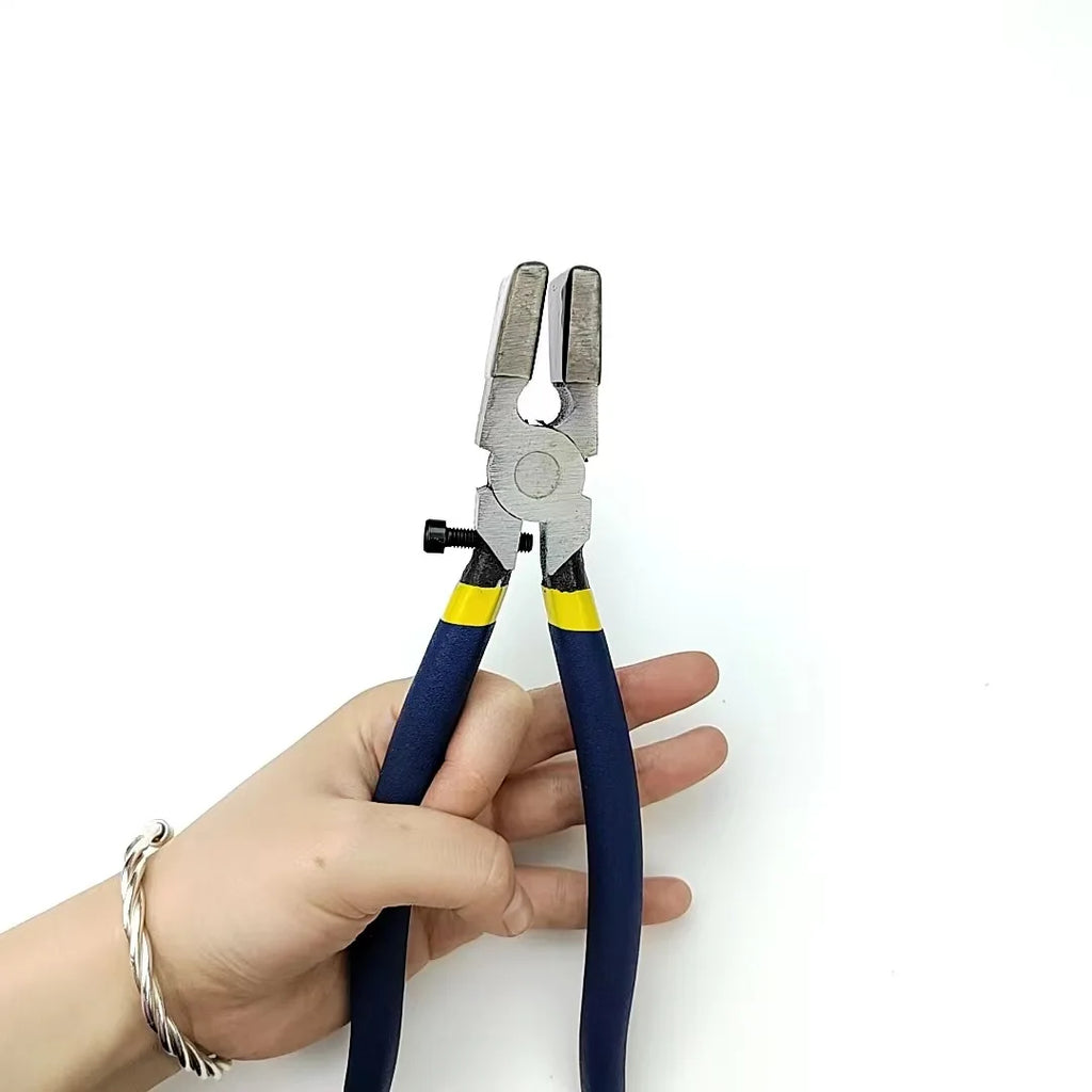 Glass Running Pliers Glass Cutter Tool Durable Nippers Glass Breaking Pliers Glass Cutting Tool Key Fob Pliers  DIY Tool