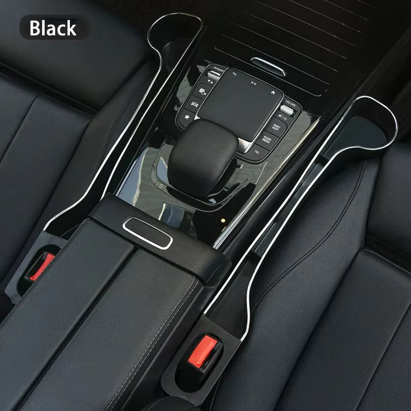 2PCS Car Seat Seam Organizer Large Capacity Leakproof Seam Organizer Universal Car Seat Gap Plug Strip Side Seam Car Gap