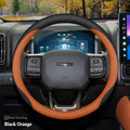 High Leather Braid on Car Steering Wheel Cover Wrap for Haval H9 2015 2016 2017 2018 2019 2020 2021 2022 2023 2024 2025 Stylling