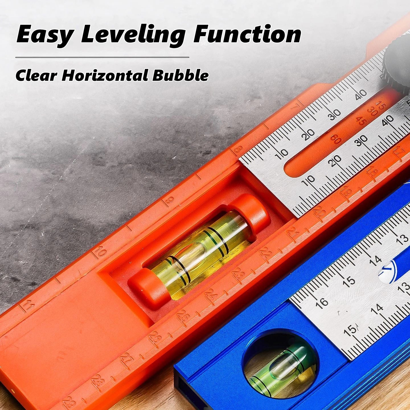 Scriber Marking Tools, Multi Angle Finder Gauge, Precision Leveling Ruler for Woodworking Metalworking, Durable Measuring Device