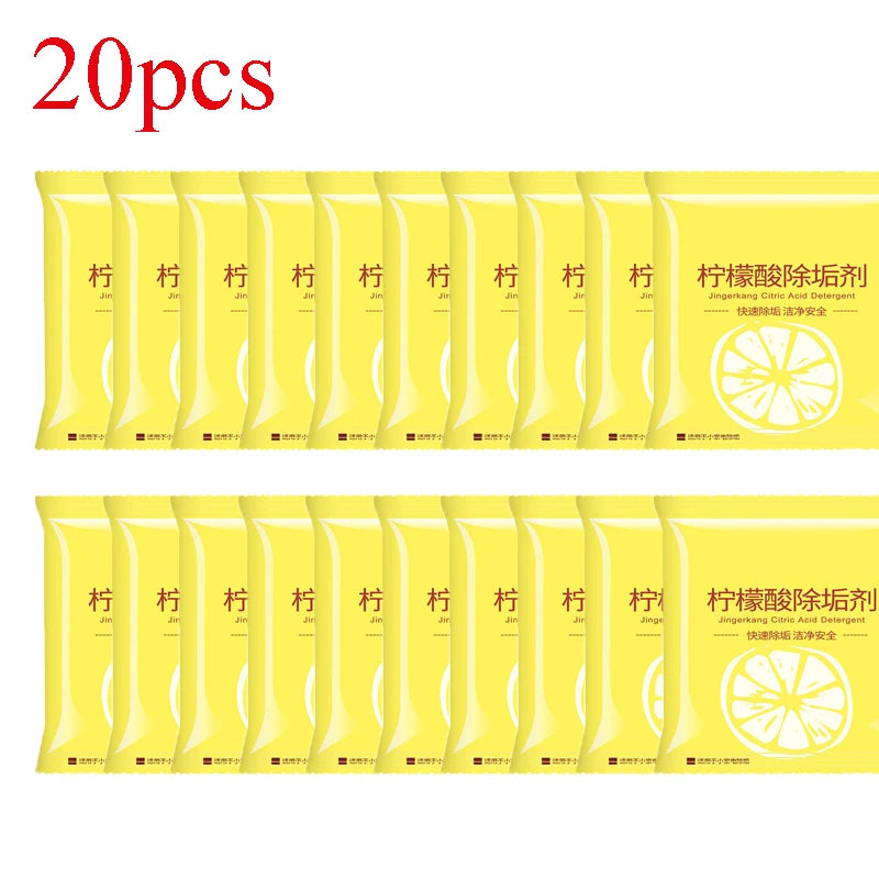 Portable Citric Acid Descaling Agent Fast Descaling Safe And Clean Fresh Fragrance Without Pungent Suitable For Teapots Faucets