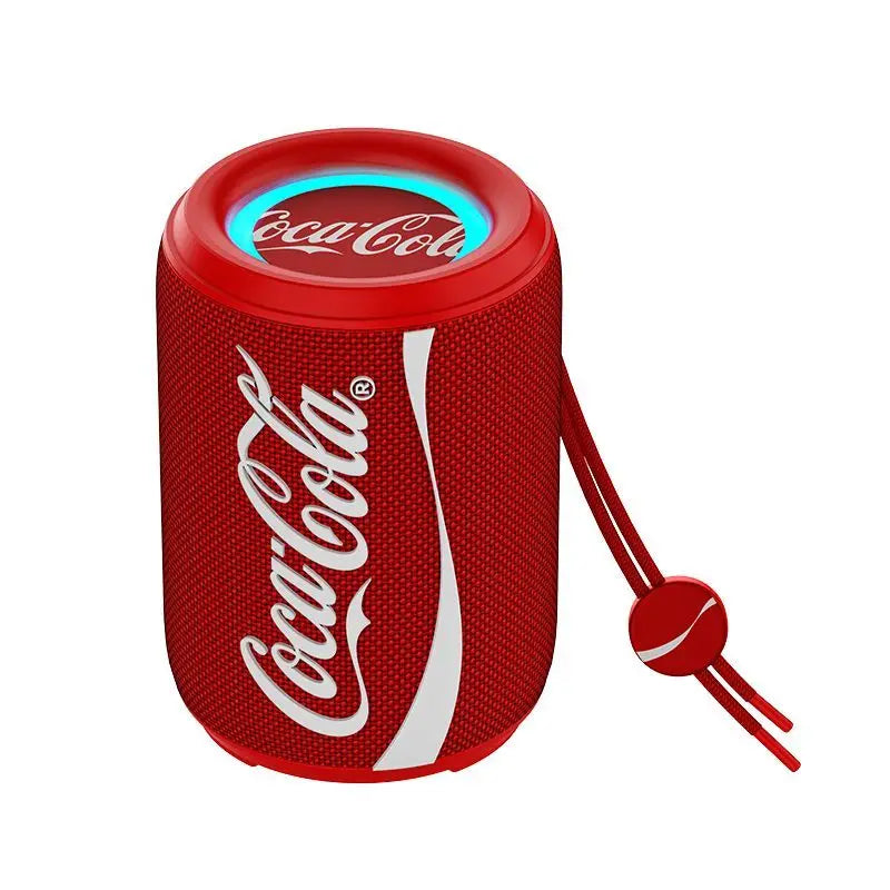 New Coke-Cola Collaboration Bluetooth Audio Bluetooth 5.4 RGB Lighting Voice Activation Card Slot Portable Bluetooth Speaker
