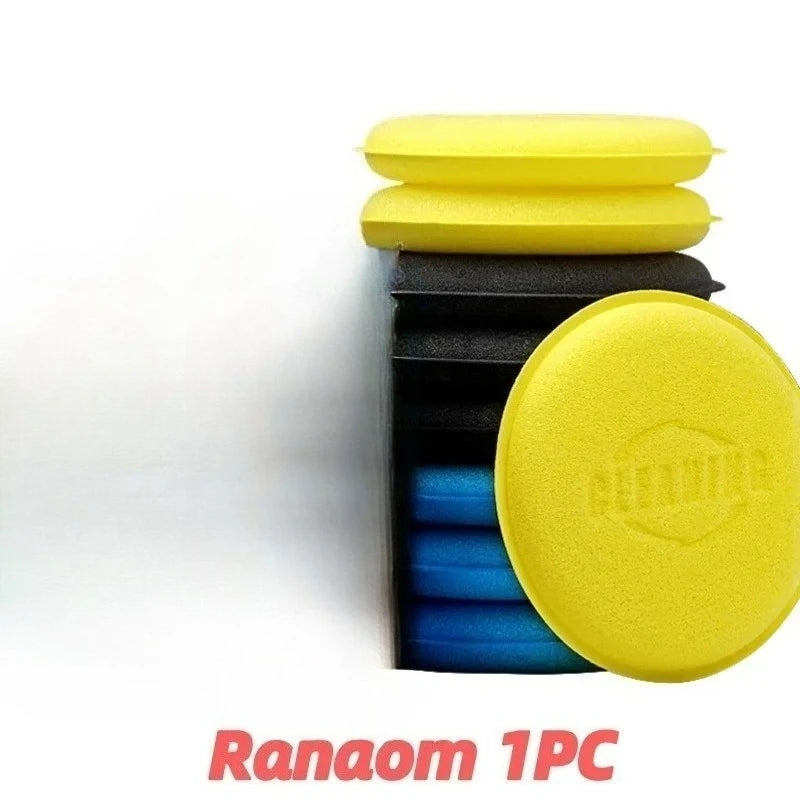 High Density Foam Applicator Pads for Car Waxing Polishing Premium Round Sponge for Auto Detailing Sealant Application