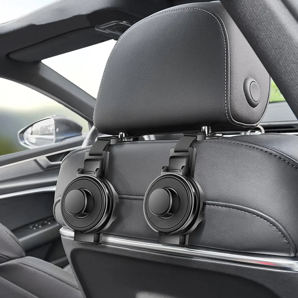 3-in-1 Cup Holder Cell Phone Holder Bag Hook for Car Seat Multifunctional Seat Back Organizer Storage Car Headrest Clip Hook