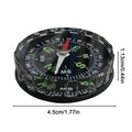 Hiking Compass Waterproof Multifunctional Sighting Navigation Compass For Survival Traveling Outdoor sports