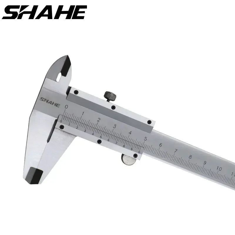 SHAHE High Precision 0.02mm Vernier Caliper Carbon steel Vernier Calipers for Inside, Outside, Depth and Step Measurements
