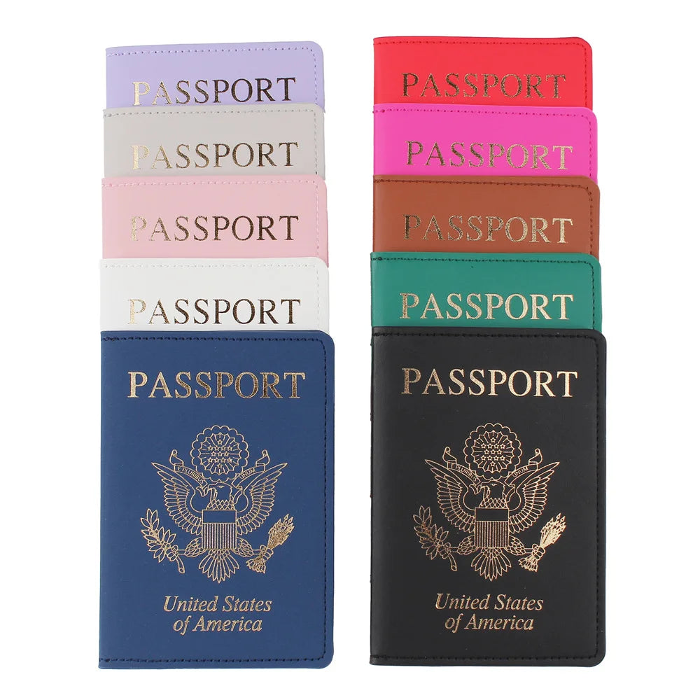 Passport Holder for Travel Essentials Passport Cover Wallet Card Case for Women and Men