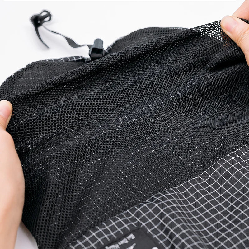 Outdoor Backpack Expand Kangaroo Pocket, Multifunctional Detachable Shoe Storage Bag, Hiking Climbing Backpack External Accessor
