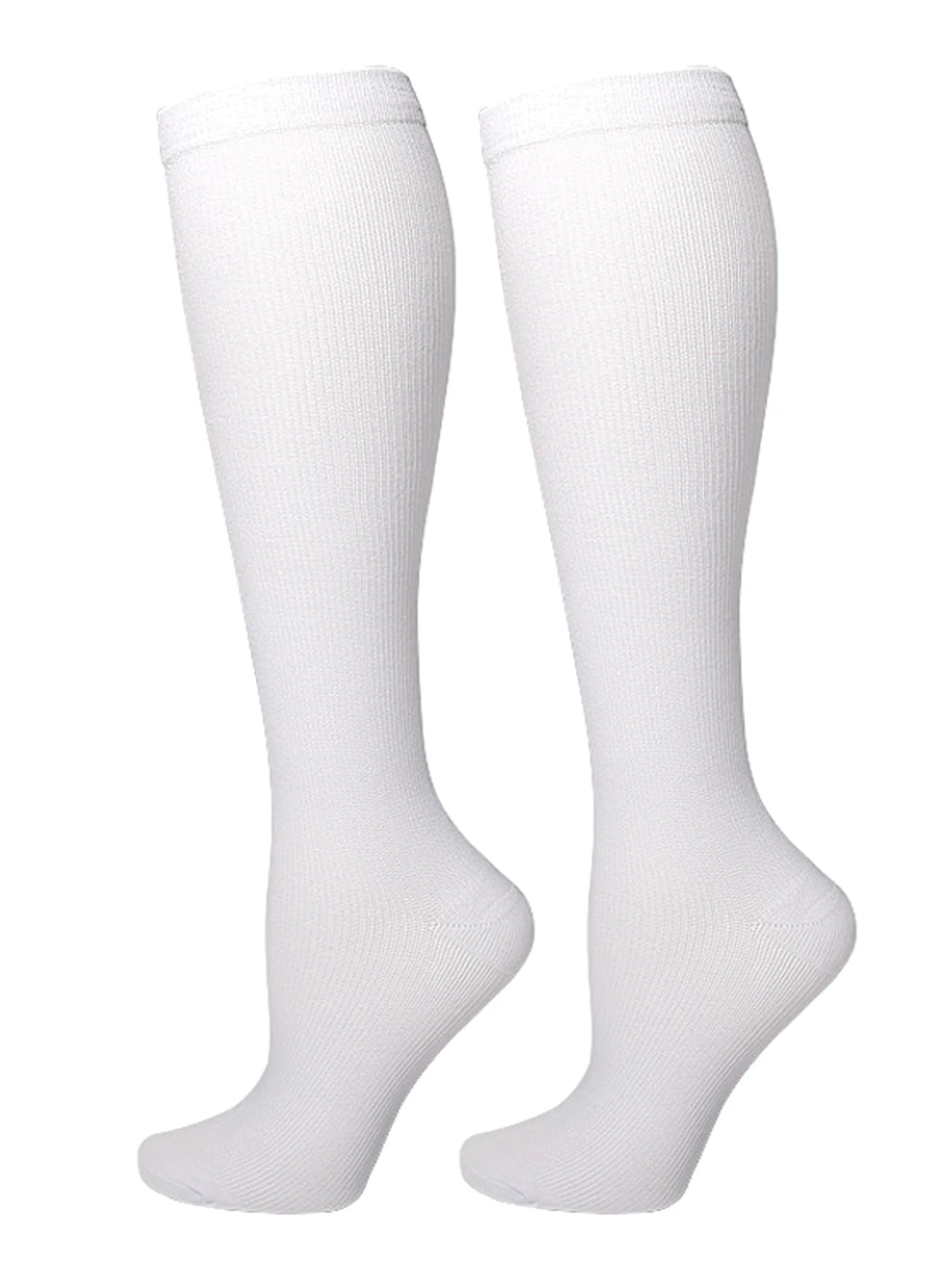 Unisex Anti-Fatigue Varicose Veins Compression Socks for Golf Rugby Running Hiking Travel & Driving - Medical Grade Support for