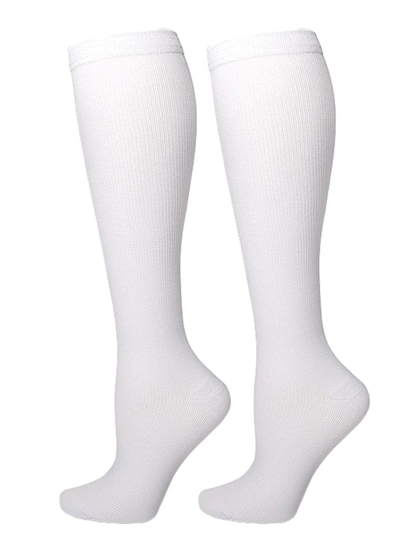 Unisex Anti-Fatigue Varicose Veins Compression Socks for Golf Rugby Running Hiking Travel & Driving - Medical Grade Support for