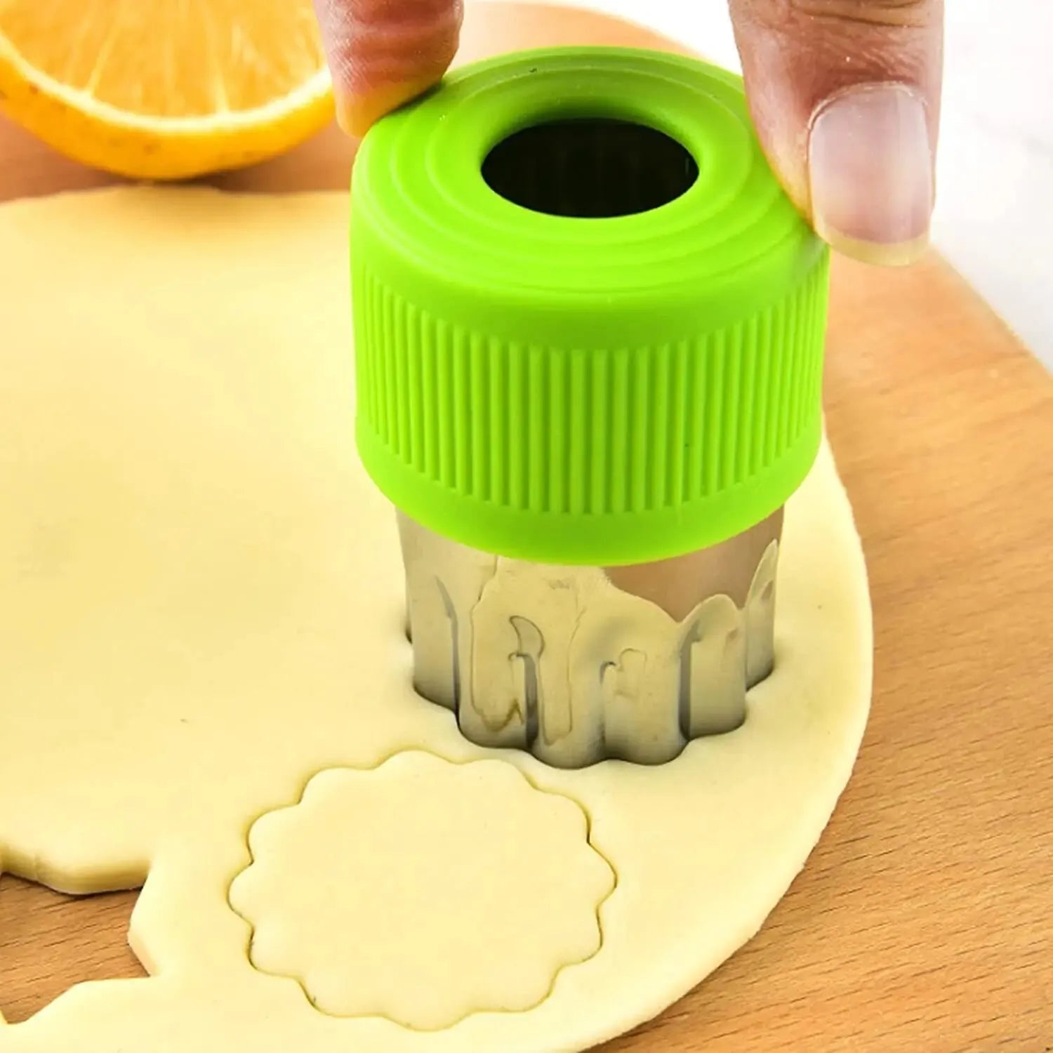 Vegetable Cutter Shapes Stainless Steel Durable DIY Fruit Cookie Stamps Cake Food Cutting Mold Kitchen Tool