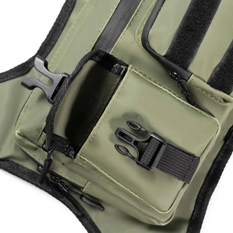 Men's Sports Tactical Chest Bag Hydration Vest Backpack With Multi-pocket for Cycling Hiking Camping Travel Backpack And Running