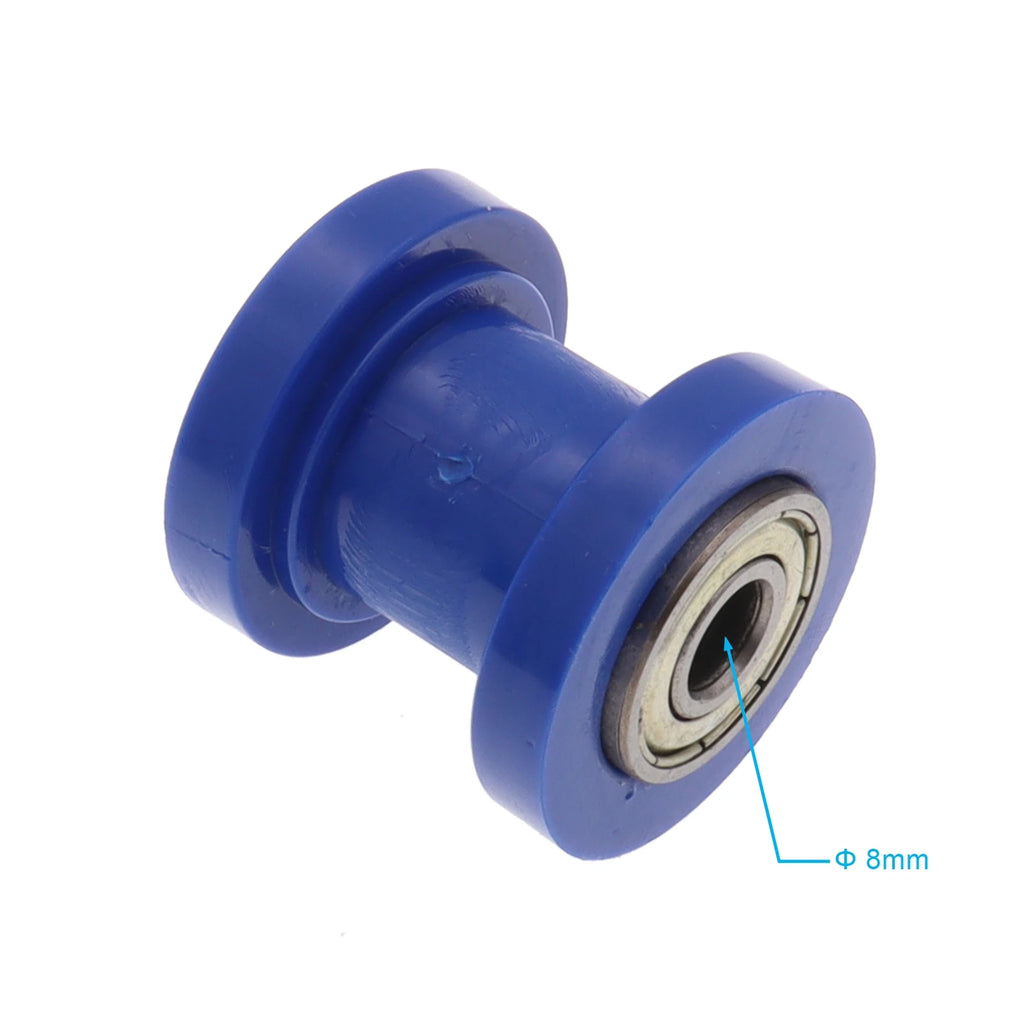 New 10mm/8mm Concave Chain Roller Pulley Tensioner Wheel Guide for Motorized Pit Bike Motorcycle