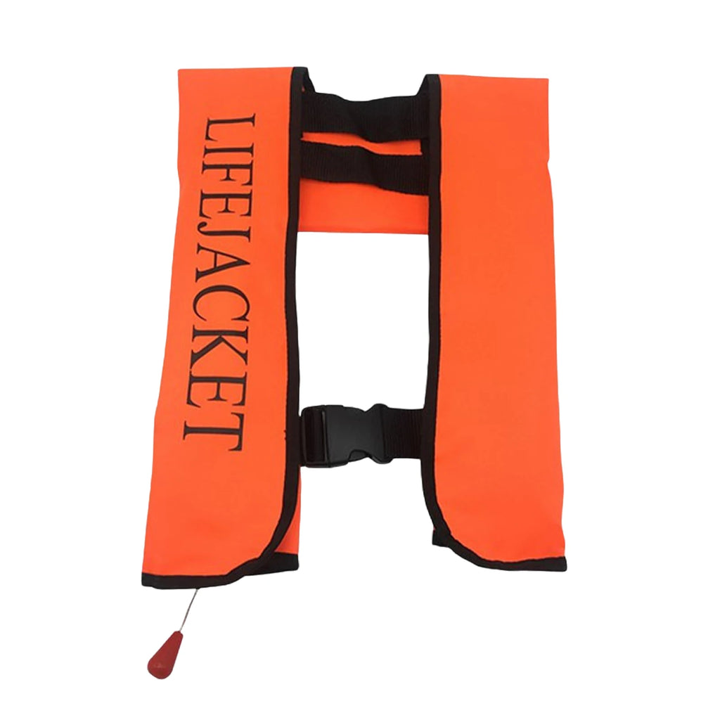 Automatic Inflatable Life Jacket with Reflective Strips & Safety Whistle Swim Vests for Water Sports Fishing Rafting Accessories