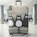 Totoro pattern luggage protection cover, suitable for 18-32 inch luggage covers, luggage handle gloves, travel accessories