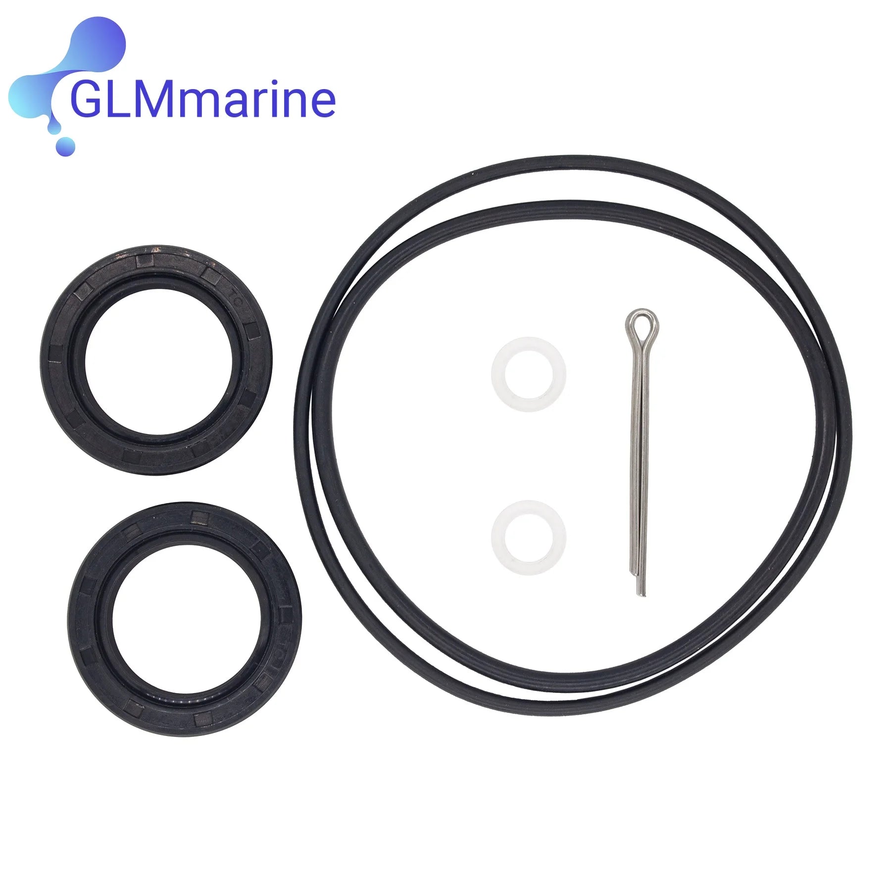 Lower Unit Seal Kit for Honda Outboard Engine with Oil Seal 91252-ZY3-003 Gasket 90507-921-000 O-Ring 91351-ZW1-B02