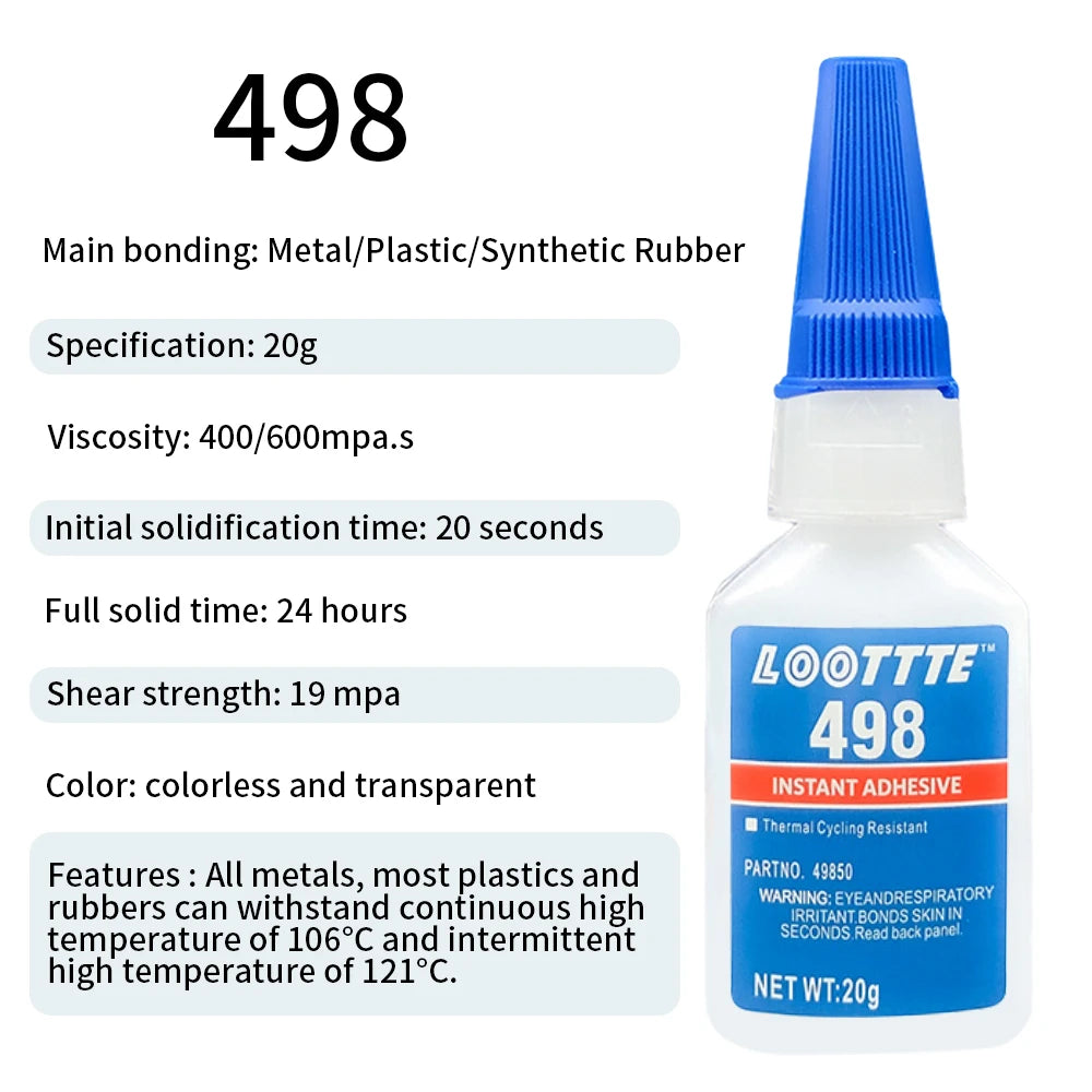 20ml Instant Adhesive Strong Glue Universal Multifunctional Fast Dry Glue for Resin Ceramic Metal Glass Home Instant Adhesive