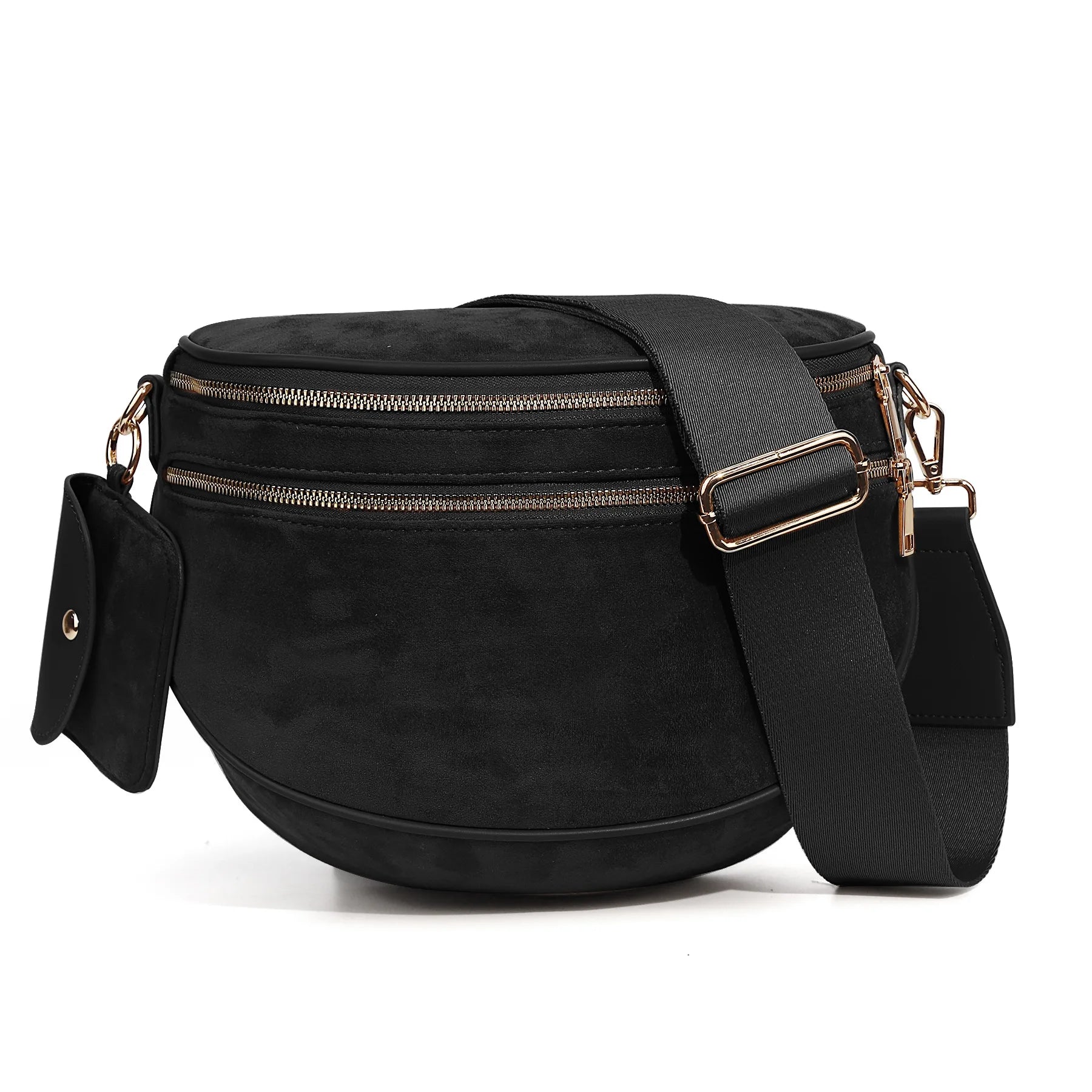 New checkered crossbody bag, shoulder bag, large-capacity shell bag