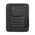 Car Sun Visor Organizer PU Leather Car Document Storage Pouch Pen Holder Multi-Pocket Sunglasses Clip Auto Interior Accessories