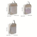 3-piece Travel Compression Packing Cube, Travel Bag Luggage Organizer Travel Essentials Carry-On Luggage Compression Cube