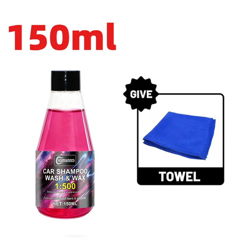 All-In-One Car Wash Liquid - Suitable for Creating a Mirror-Like Shine, Integrating All-In-One Paint Protection And Gloss Restor