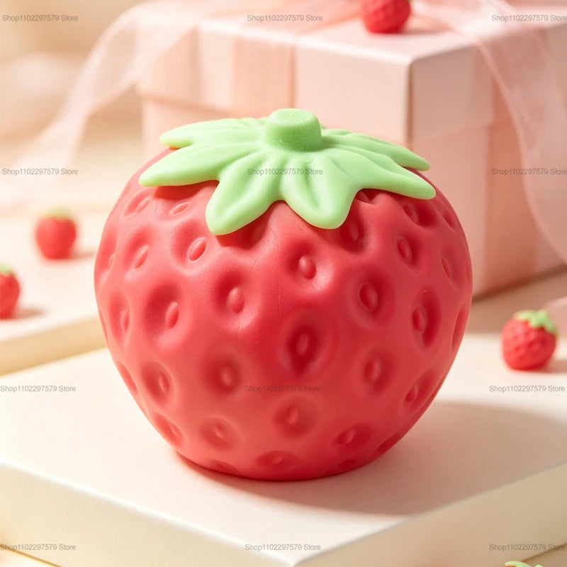 2026 New Super Jumbo Strawberry Squishi Cream Scented Squishy Slow Rising Antistress Toy Kids Grownups Squeeze Squishy Toys Gift
