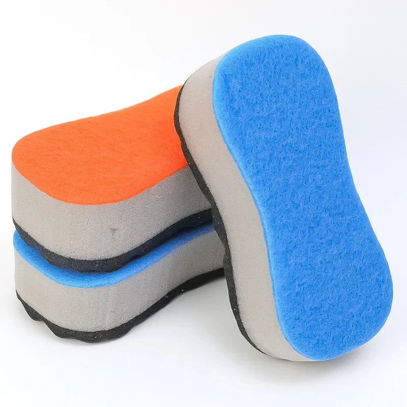 Large Size Car Wash Sponge Block High Density Foam Applicator Car Motorcycle Cleaning Supplies Polishing Sponge Brushes Dusting