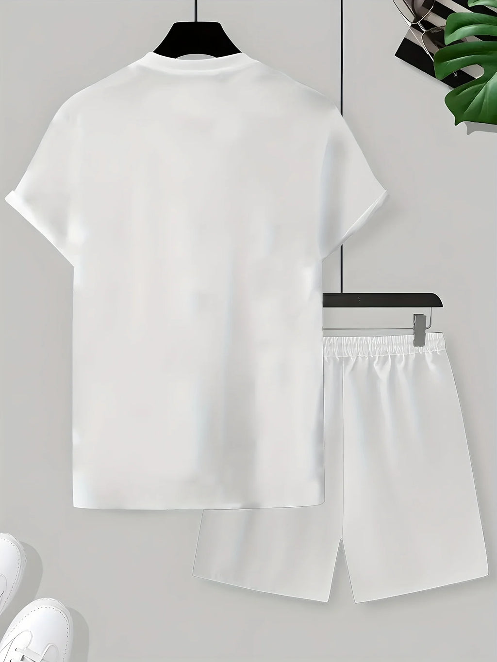 2026 Summer New Men's Short-Sleeved Shorts Set - Street Casual Fashion Comfortable Soft Breathable 3D Pattern Printing