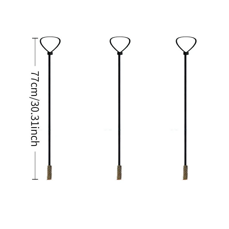 Drain Snakes for Unclogging Sink Made of Anti-Break Steel for Cleaning Shower Drain Bathroom Blockages and Kitchen Sink Cleaning