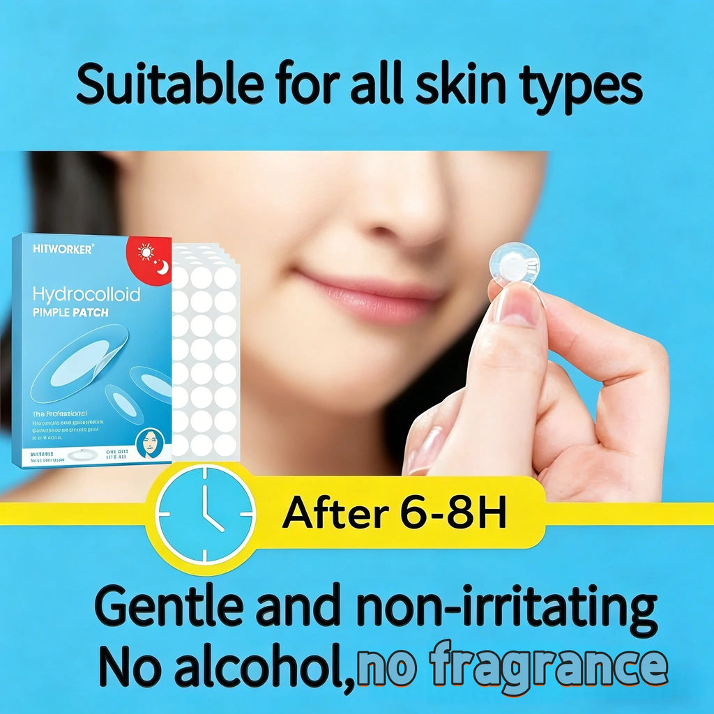 240/400/800pcs Ultra-Thin Invisible Acne Patches, Invisible Pimple Stickers for Face