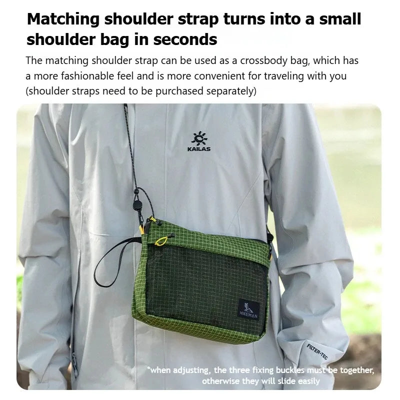 Ultralight Dyneema Waterproof Dry Bag UHMWPE Material IPX6 Sealed for Swimming Camping Hiking Beach Sport Electronics Protection