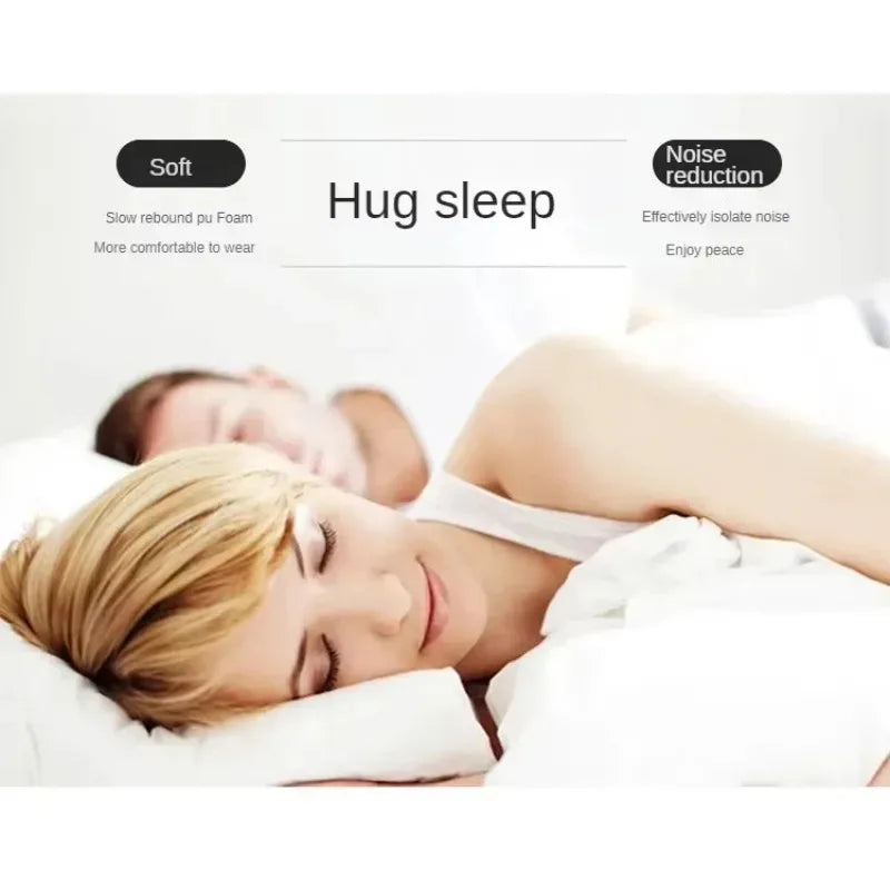 Soft Silicone Ear Plugs Insulated Waterproof Anti-Noise Snoring Essential Travel Noise Reduction Sleep Aids for Better Rest