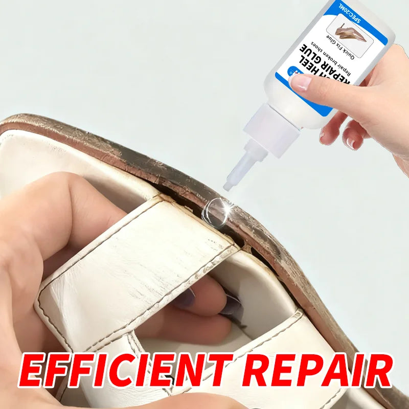 Shoe Repair Glue 20ML, Strong Adhesive For Heels Soles Boots, Instant Fix For Broken & Loose Shoes, Waterproof For Daily Use