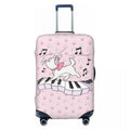 CustomM-Marie Cat Cartoon Travel Luggage Cover Elastic Suitcase Cover Protector Fit 18-32 Inch