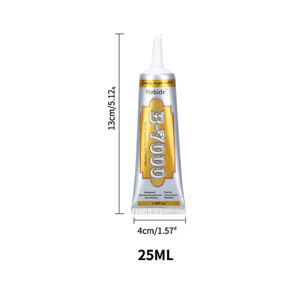 15/25/50/110ML B-7000 Glue Safety Materials Upgraded Clear Contact Phone Repair Universal Glass Plastic DIY B7000 Adhesive