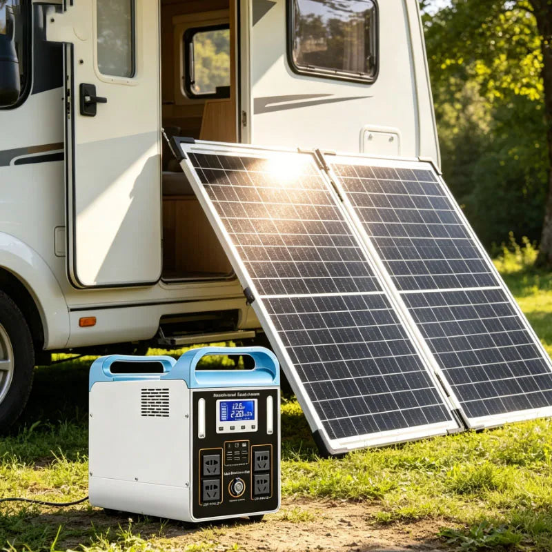 600W Portable Power Station 220V LiFePO4 High Power 555Wh 55Ah Solar Outdoor Mobile Power Supply Home Emergency Energy Storage