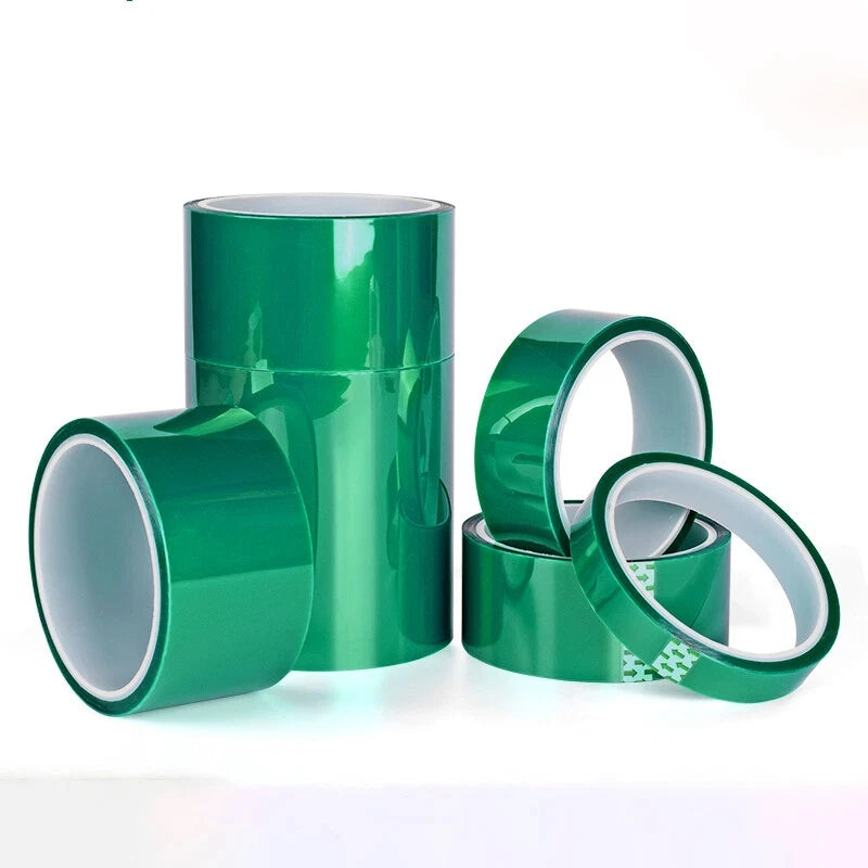 Peijian Pet Green Tape High Temperature Heat Resistant Tape 33m ( For Sublimation Heat Transfer And Diy Craft Applications