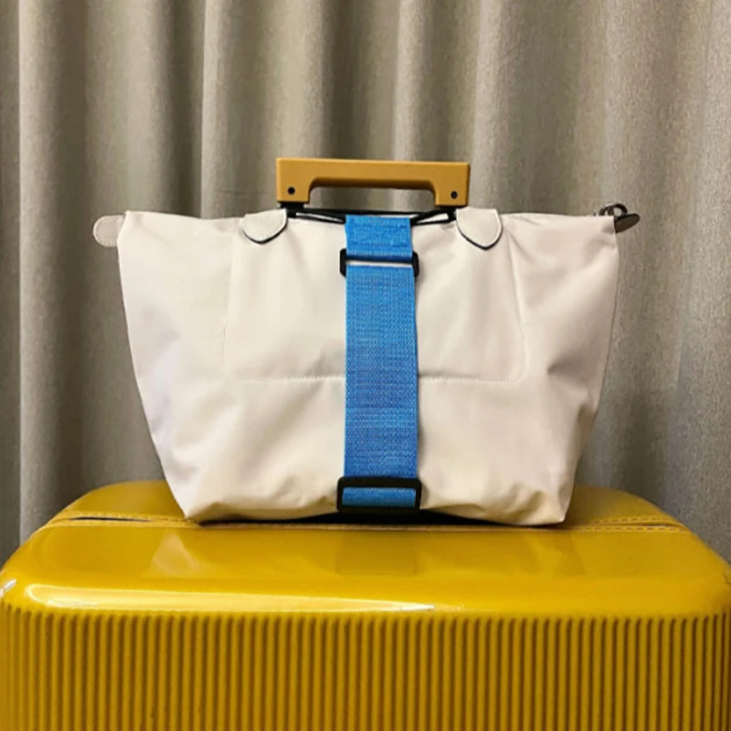 Elastic Adjustable Luggage Bungee Strap Multi Color Antislip Security Belt Portable Carry On Baggage Fixing Belt Travel Suitcase