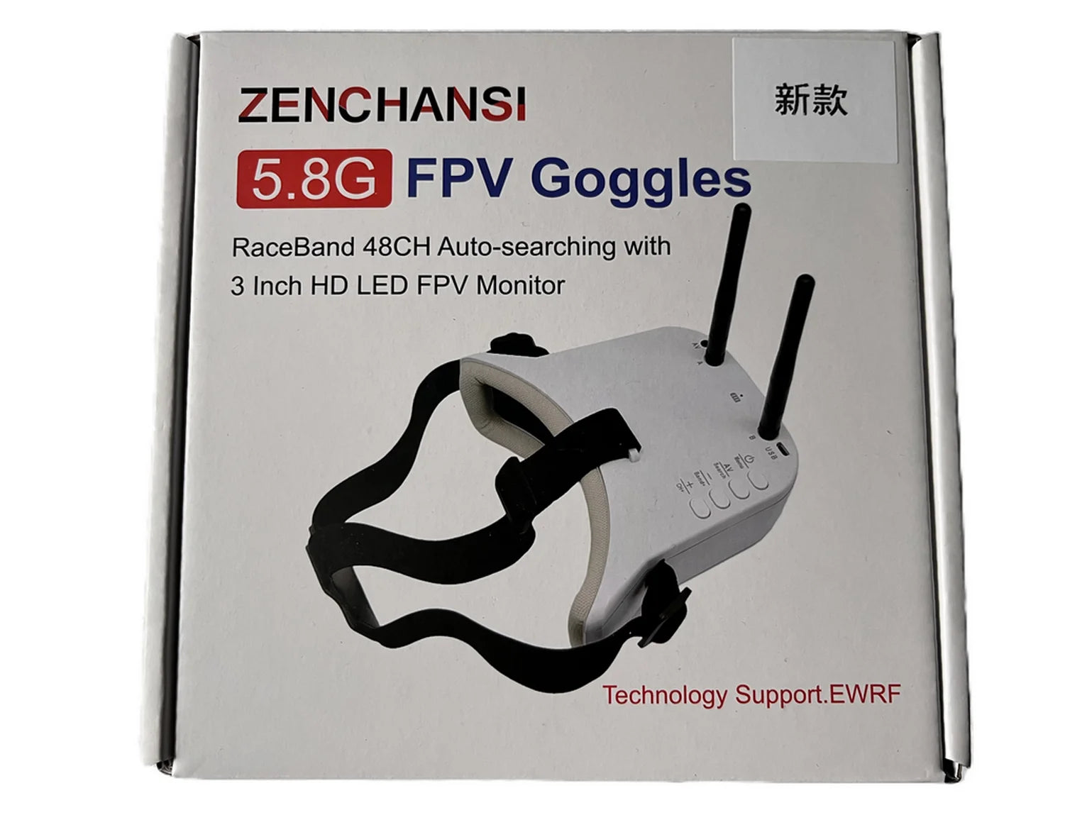 DW 3inch 48ch goggle 5.8g HD LED Monitor  For Racing CAR  Remote control toys, hobbies, Radio accessories,DIY parts