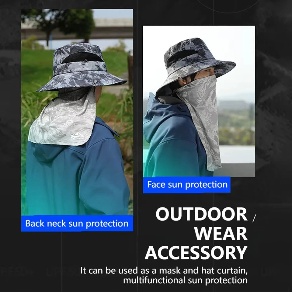 LOOGDEEL UV Sun Protection Neck Drape Sun Protective UV Sun Protection Neck Drape Sun Protection Neck Protection for Summer
