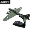 JASON TUTU 1/144 Scale American Boeing Flying Fortress B-17 Model Aircraft Adult Children Toys for Display Show