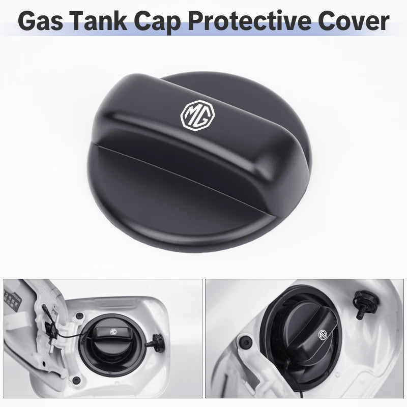 Car Zinc Alloy Fuel Tank Cap Dustproof Petrol Cover Accessories For Morris Garages MG 3 5 6 7 HS ZS GS Hector TF GT ZR RX5 RX8