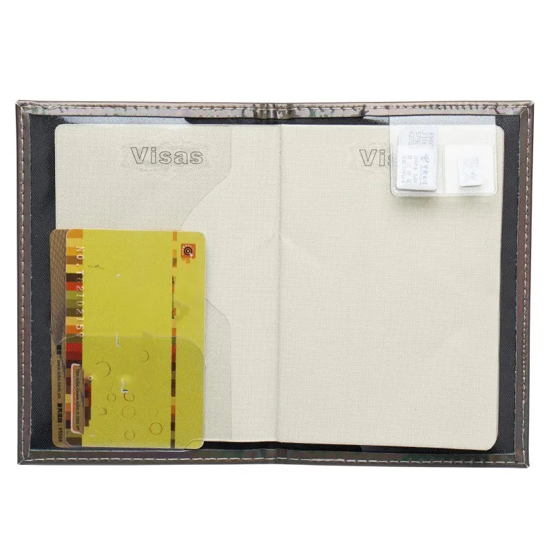 Passport Holder for Travel Essentials Wallet Cover Case for Travel Must Haves Accessories,Passport Book Holders for Women and Me