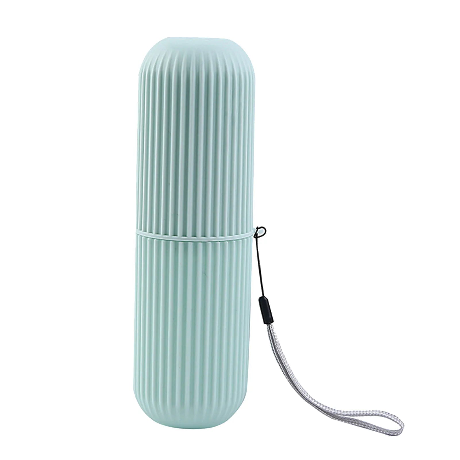 Travel Toothbrush Case Carrier Portable PP Slip Resistant Travel Toothbrush Cup with Cover