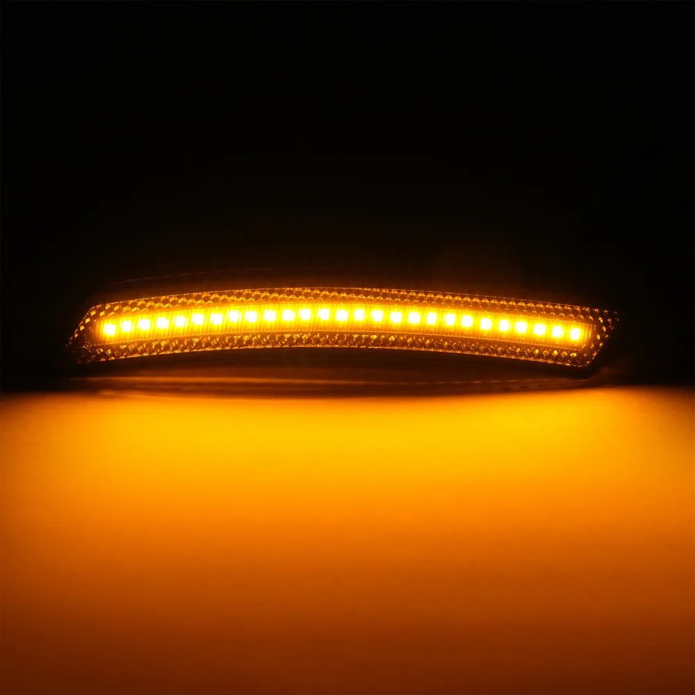 For Mini Cooper R55 R56 R57 R58 R59 R60 Front LED Fender Side Marker Lights 2PCS