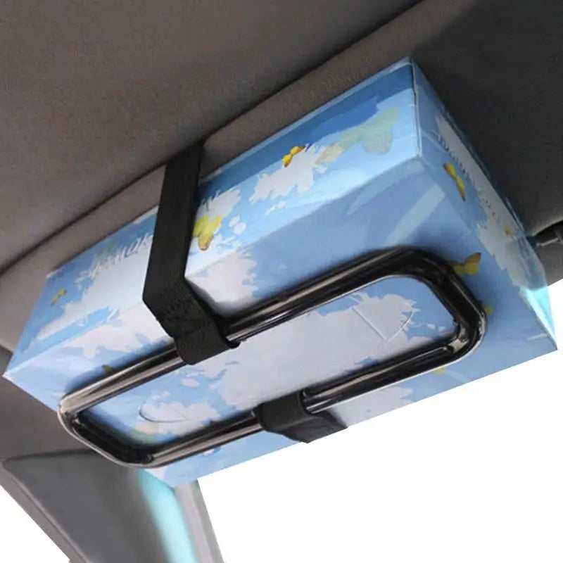 1pc Universal Car Tissue Holder: Keep Your Napkins & Paper Towels Securely Mounted to Your Sun Visor