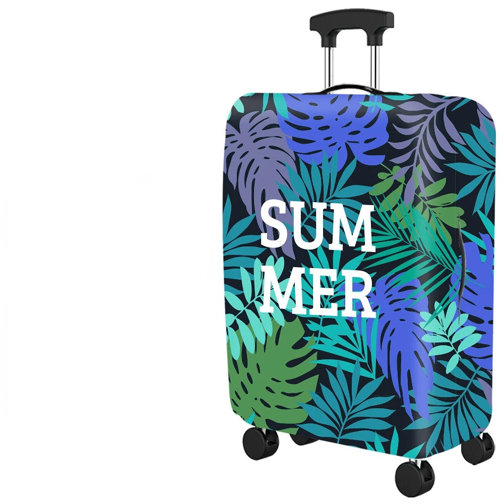 Popular Luggage Protective Cover Elastic Cloth Thickened Dust-proof Trolley Suitcase Cover Travel Accessories For 18-30Inch Case