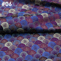 50x75cm Brocade Jacquard Fabric Ginkgo Leaf Design Faux Silk Material For Hanfu Mongolian Robe Cheongsam Costume DIY