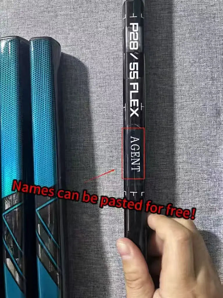 [2-Pack] Proto 2 Ice Hockey Sticks White【No warranty】Ultra-Light Carbon Fiber P92 And P28 Ice Hockey Stick