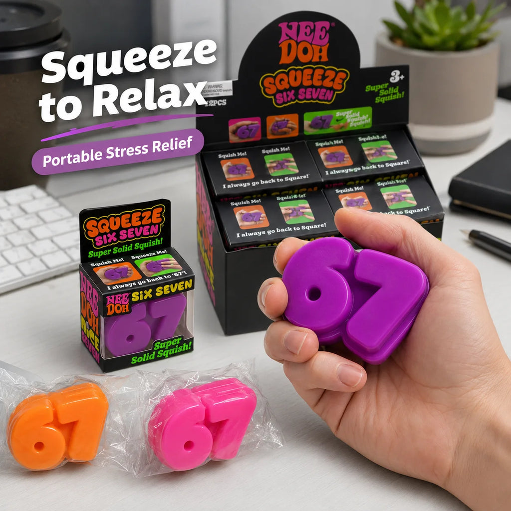 Best-selling Needoh 67tpr Digital Hug Toy, an adult relaxation and stress relief tool that is an excellent stress reducer.